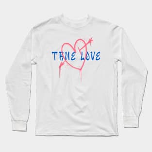 True Love Graffiti Long Sleeve T-Shirt